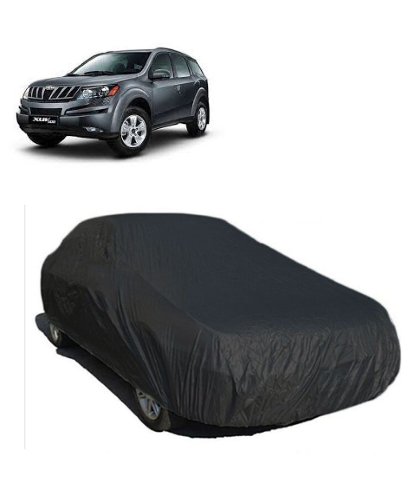 QualityBeast Car Body Cover for Mahindra XUV500 [20142015] Dark Black