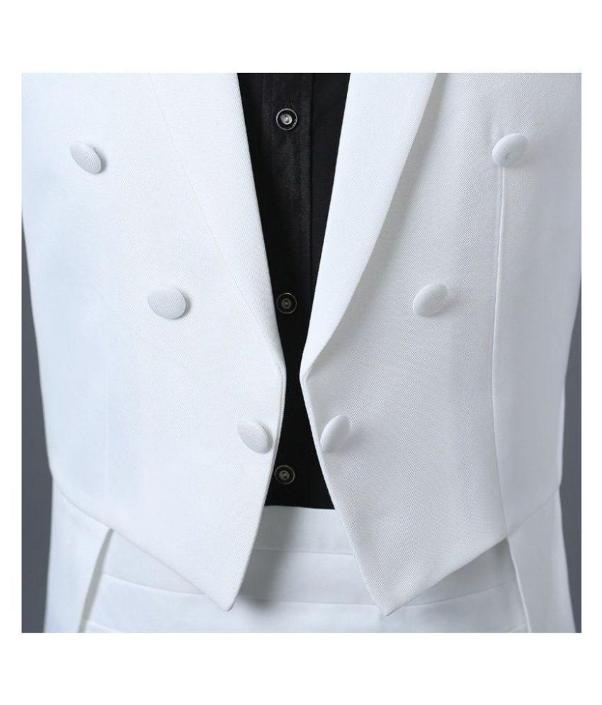 white formal 2 piece set