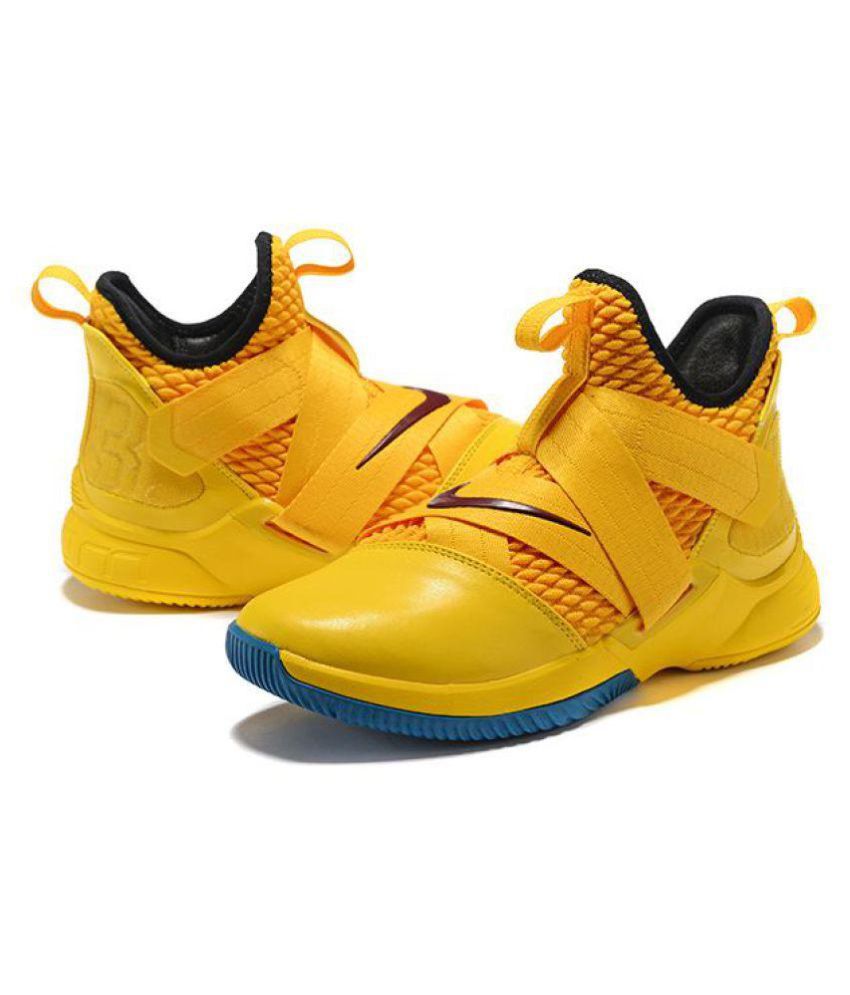 lebron soldier 12 yellow