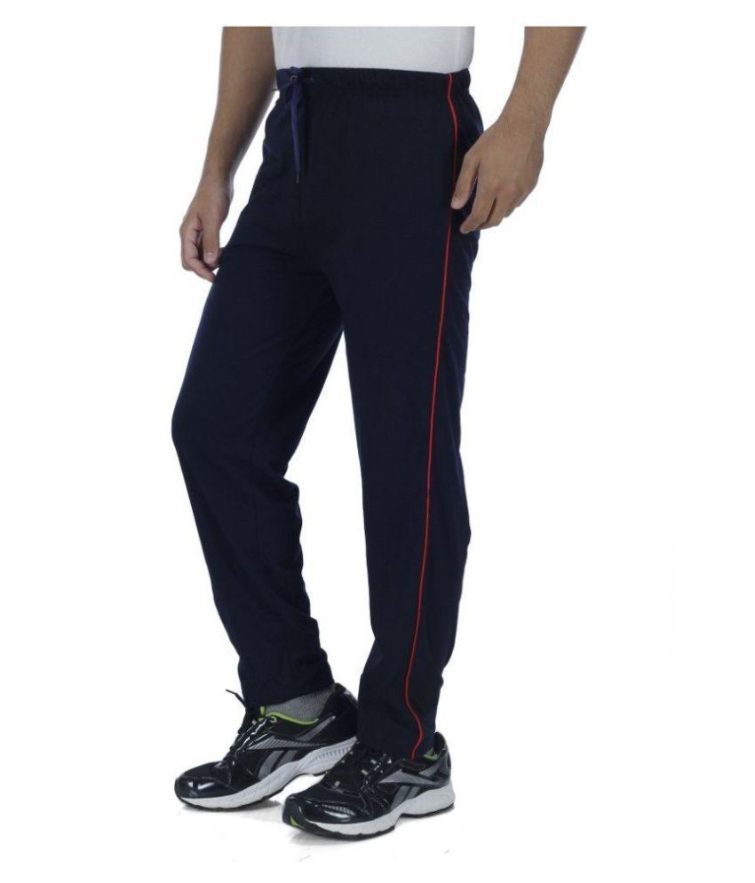 navy trackpants