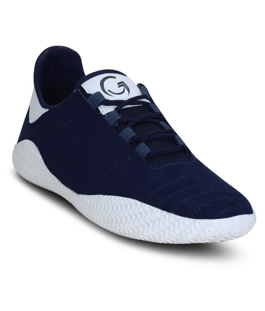 Get Glamr Blue Running Shoes