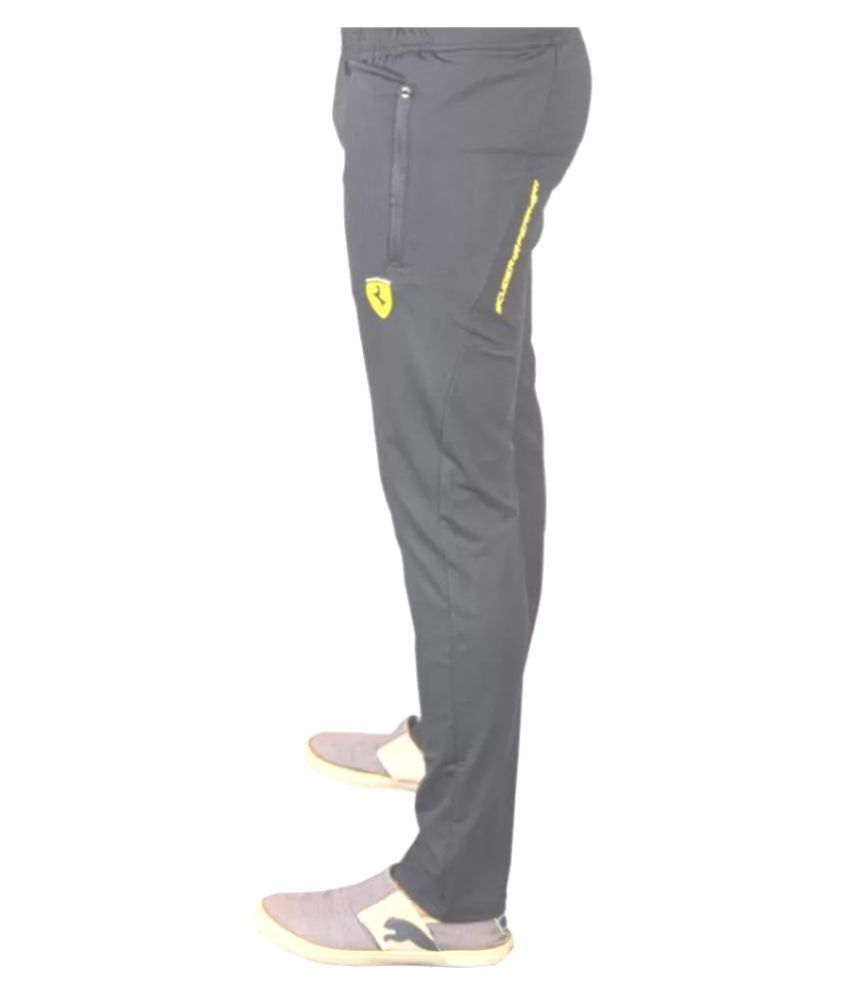 puma lycra track pants