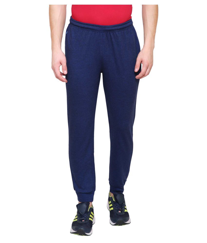     			Proteens Navy Cotton Trackpants Single
