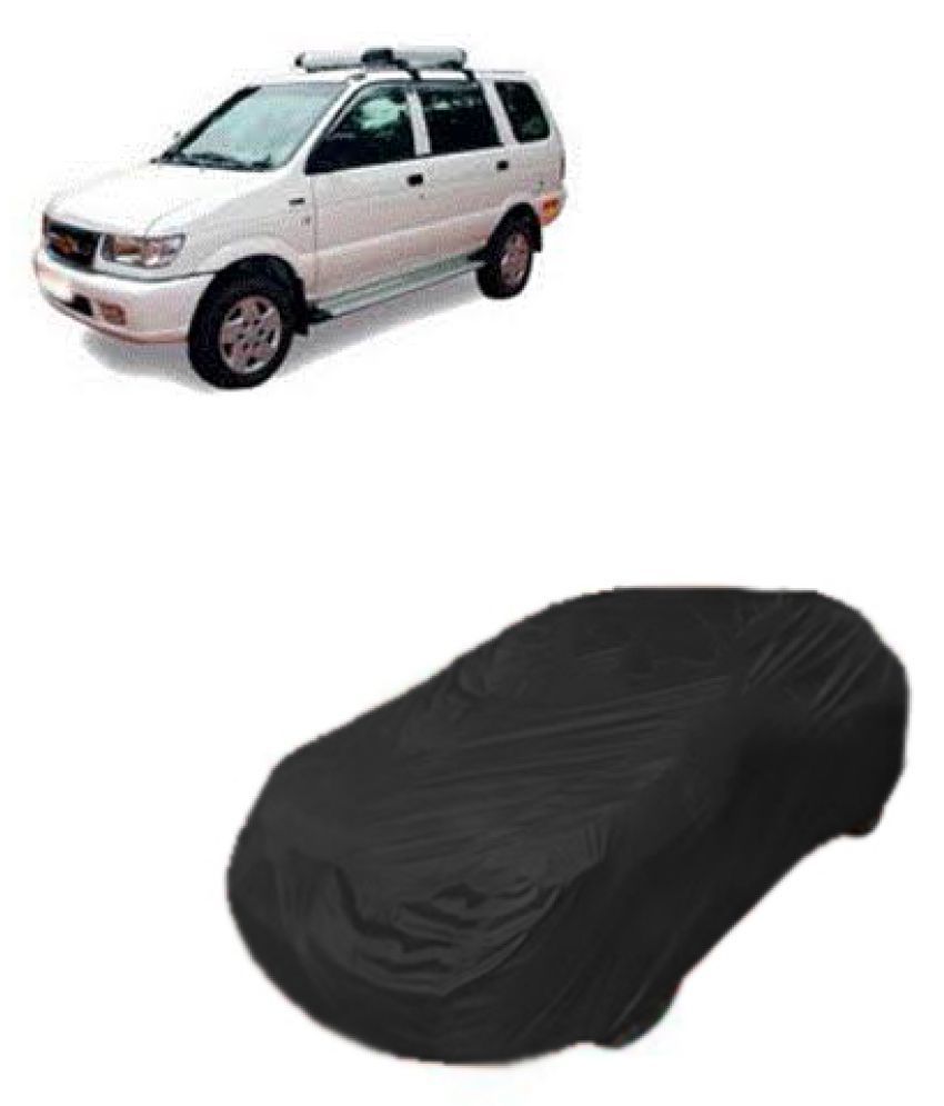 QualityBeast Chevrolet Tavera [20052005] Car Body Cover Black Buy