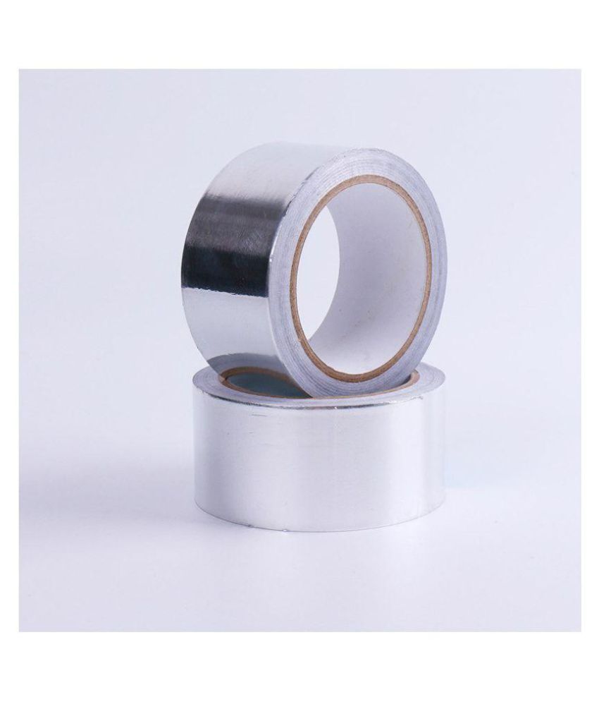Single Sided Adhesive Tape Aluminium Foil 48mm 25 metr.(Manual)Silver ...