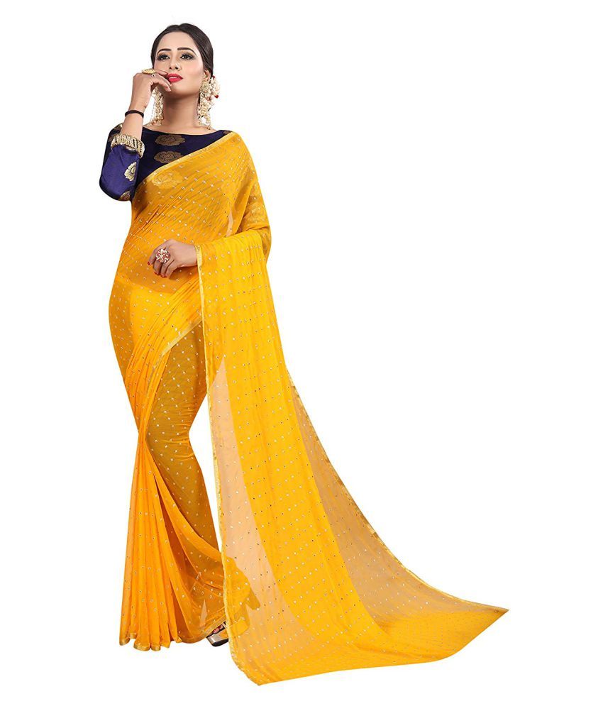 chiffon sarees online low price
