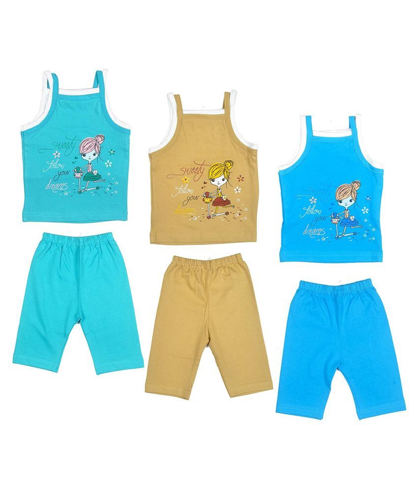     			Sathiyas TimTom Clothing Sets for baby girls(6 -12 months)