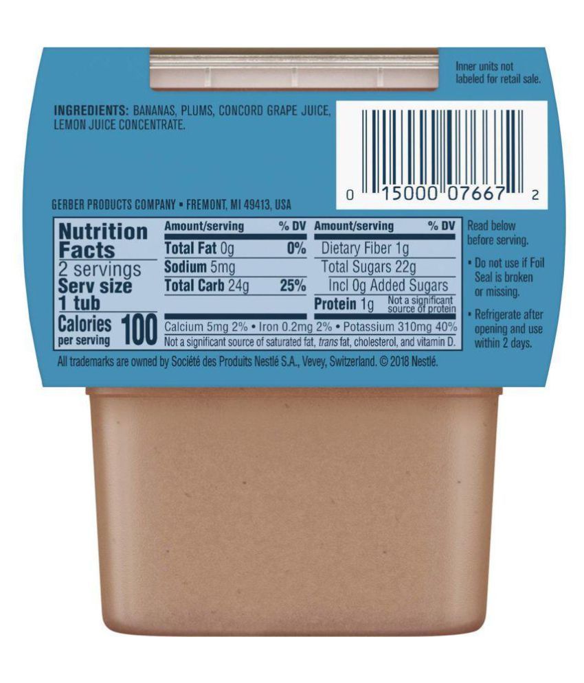 gerber banana plum grape