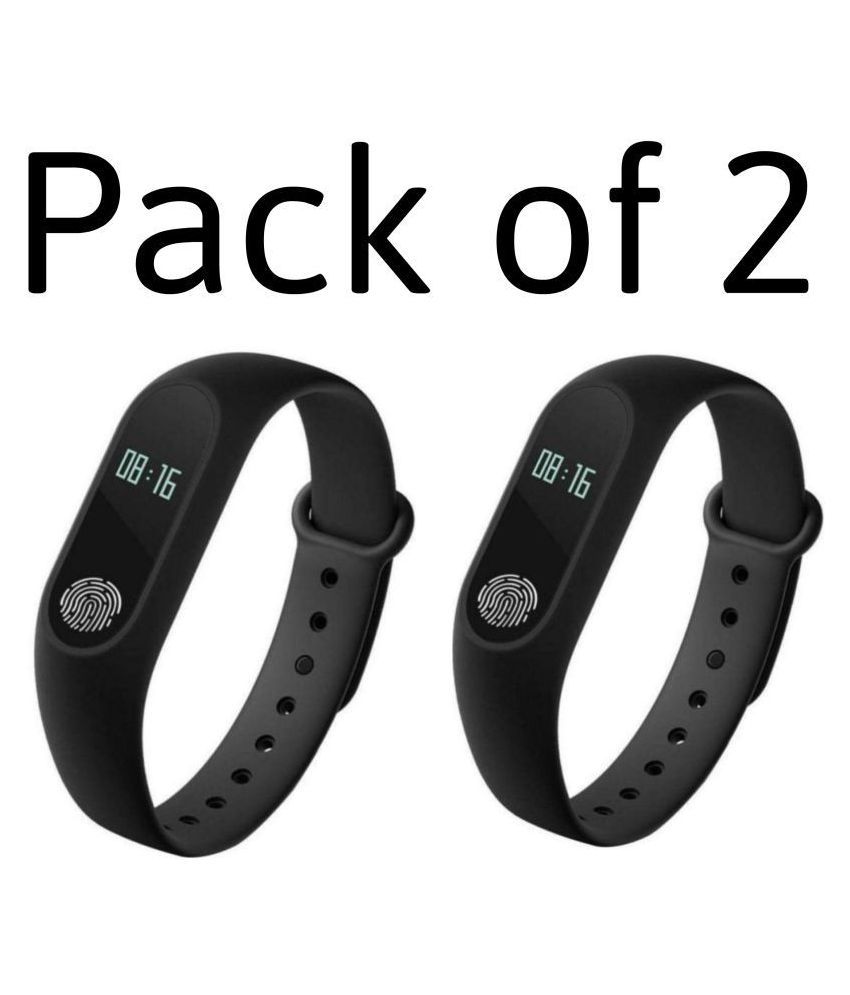 smart watch mi band m2 black