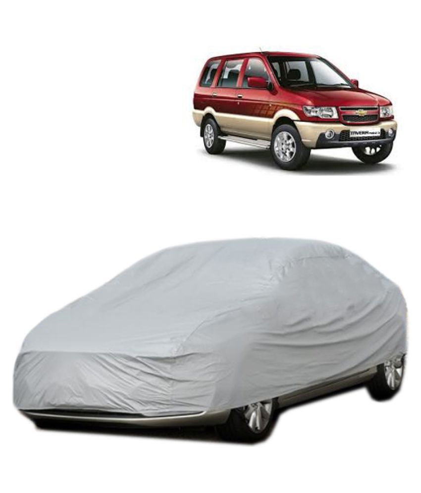 1P QualityBeast Car Body Cover for Chevrolet Tavera Silver Buy 1P