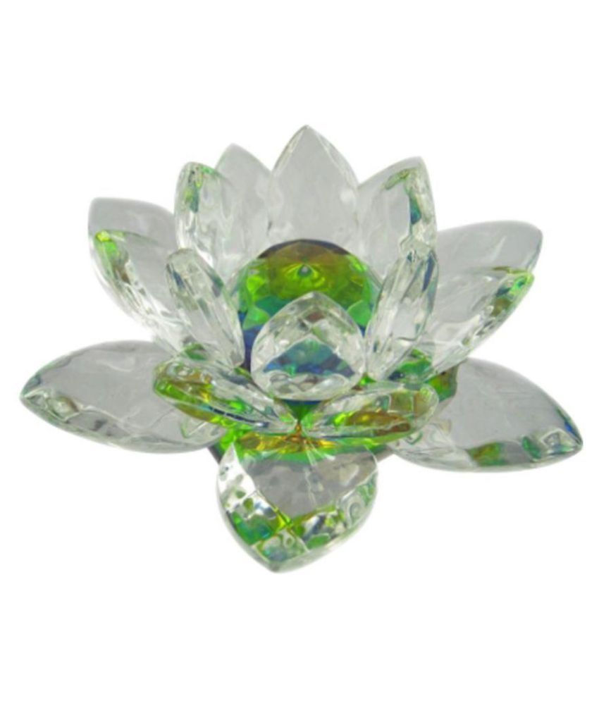     			Snaya Collection Glass Crystal Lotus