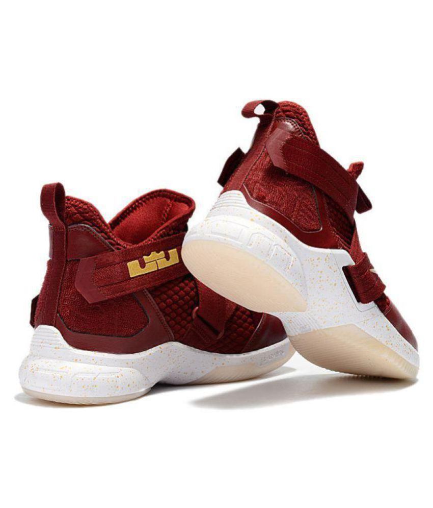 Nike Maroon Basketball Shoes - Buy Nike Maroon Basketball Shoes Online