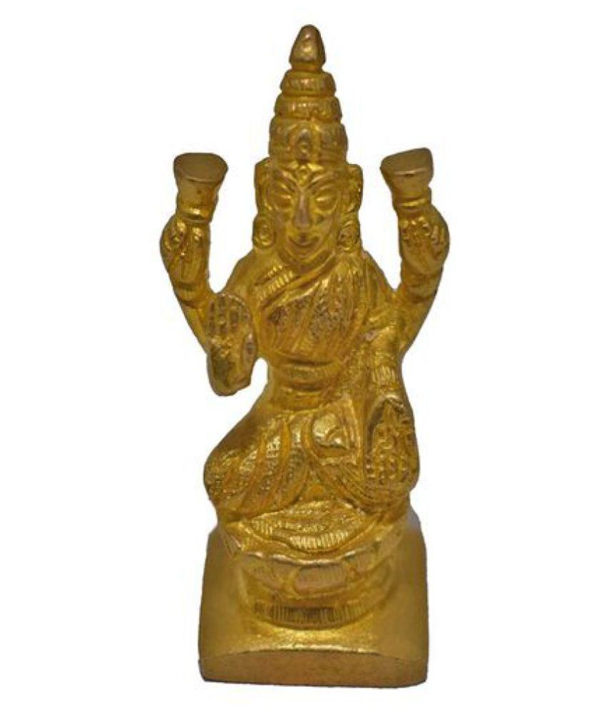 Puja N Pujari Laxmi Brass Idol Buy Puja N Pujari Laxmi Brass Idol At