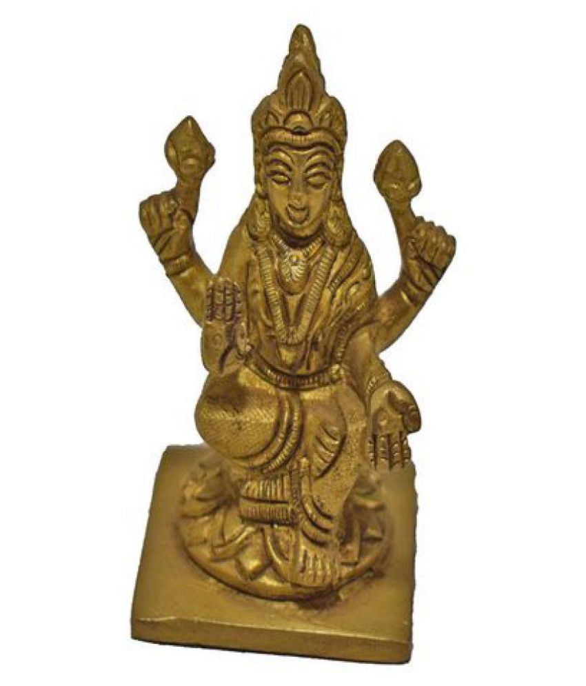 Puja N Pujari Laxmi Brass Idol Buy Puja N Pujari Laxmi Brass Idol At