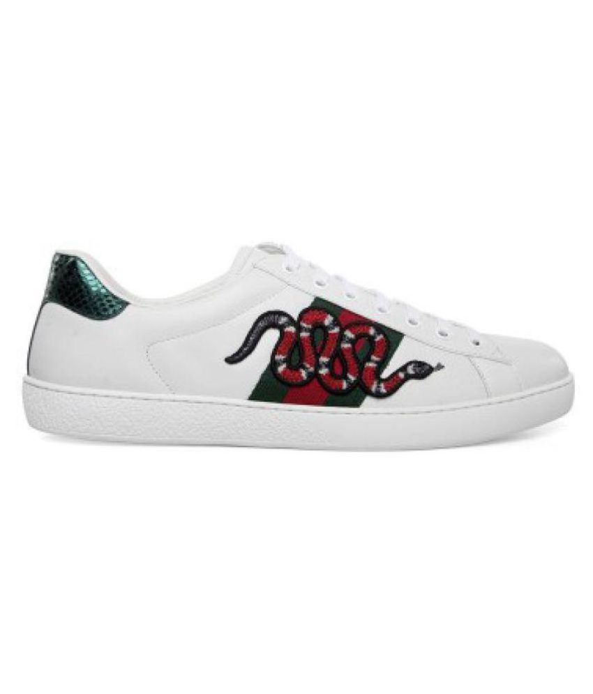 Gucci White Lifestyle Shoes Price in India Buy Gucci