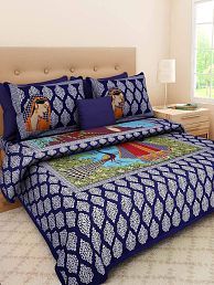 Cotton Bedsheets Online At Best Prices In Quick View