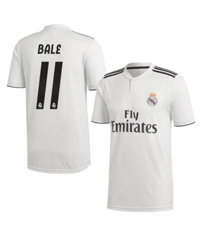 Delegeren krans Glimp Gareth Bale Real Madrid JERSEY (ONLY JERSEY) 18/19: Buy Online at Best  Price on Snapdeal