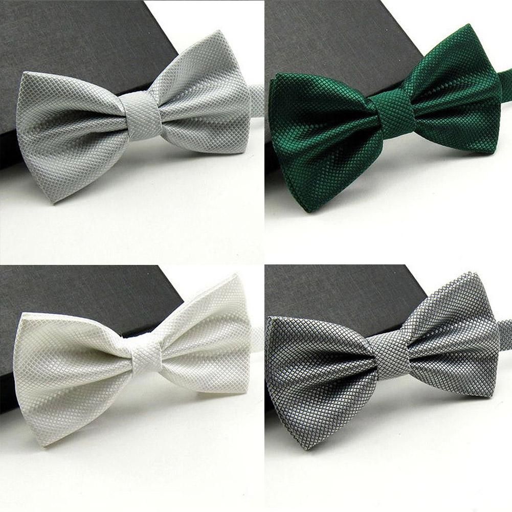 1Pc Men�s Classic Checked Wedding Bowtie Necktie Tuxedo