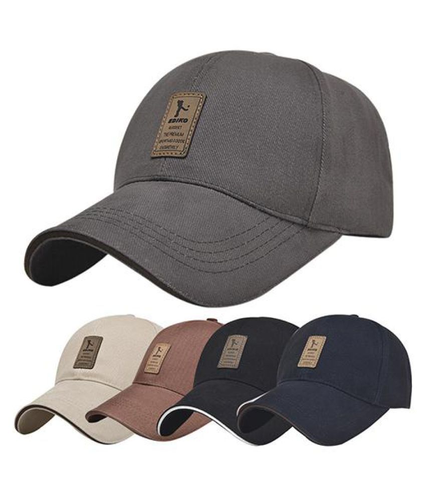 Mens Summer Polo Baseball Cap Outdoor Golf Caps Cotton Casual