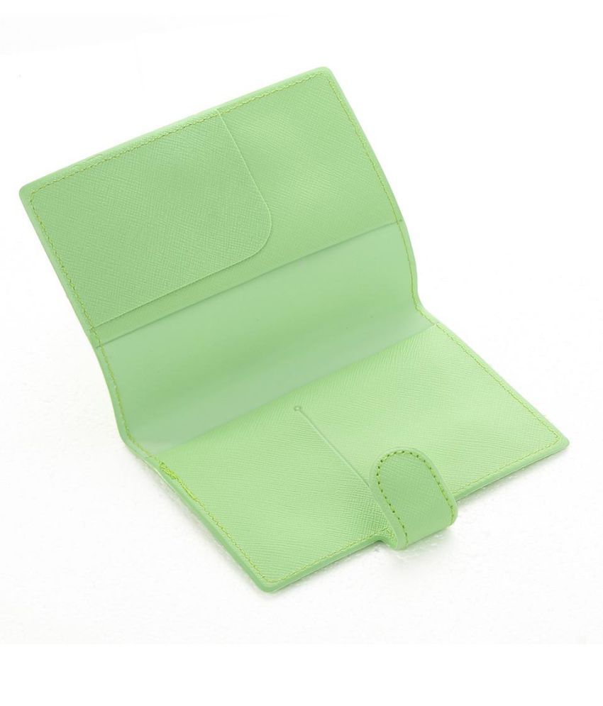 1Pc Green PU Leather Passport Holder Buy 1Pc Green PU Leather