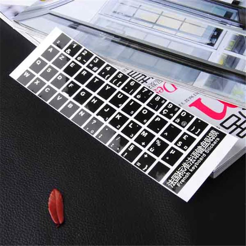 French Keyboard Sticker French Letters Alphabet Keyboard Layout Stickers For Computer Laptop