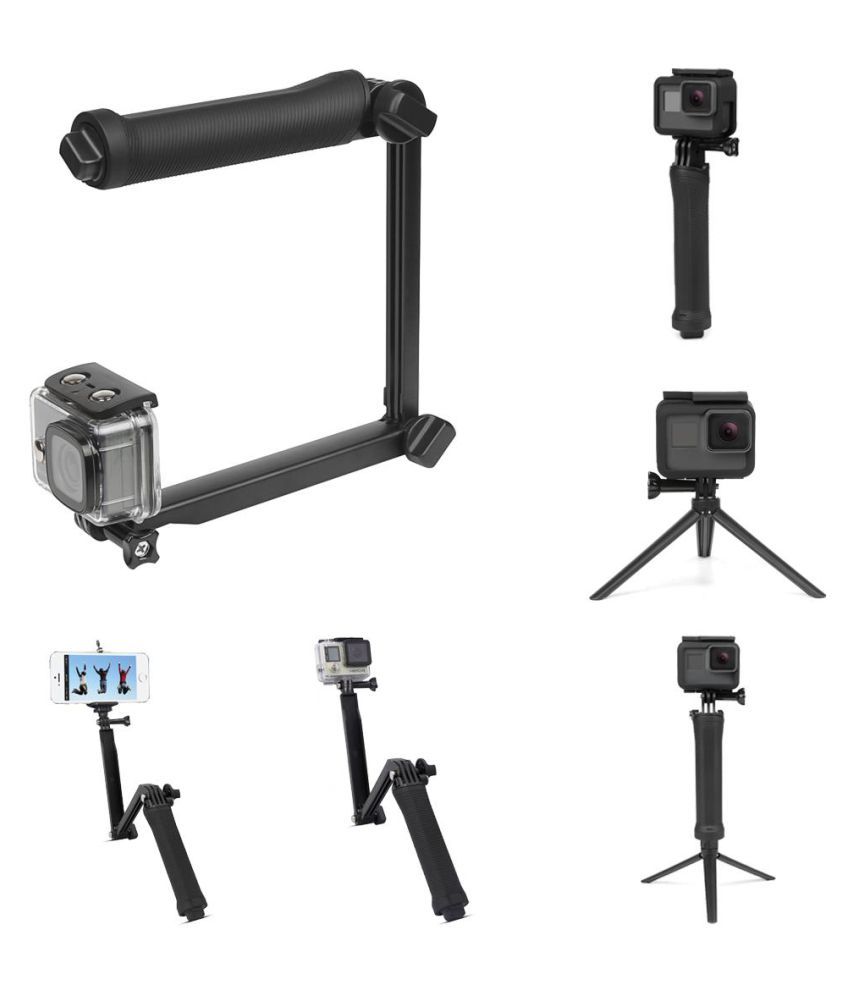 Shoot Xtgp217 Foldable Multi Functional 3 Way Grip Arm Monopod Selfie Stick For Gopro For Smartphone Price In India Buy Shoot Xtgp217 Foldable Multi Functional 3 Way Grip Arm Monopod Selfie Stick For Gopro For Smartphone