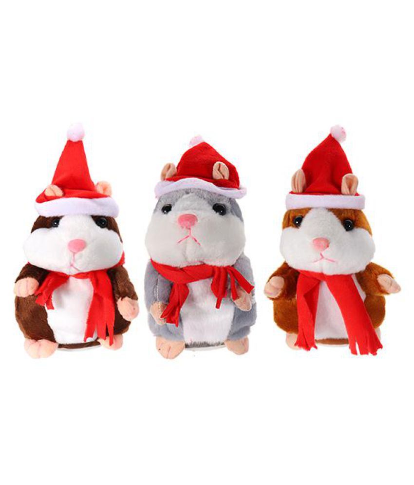 talking christmas hamster