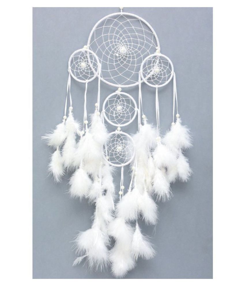     			4g Dream Catcher Feather Multicolour Dream Catcher - Pack of 1 ( 6 X 6 cms )