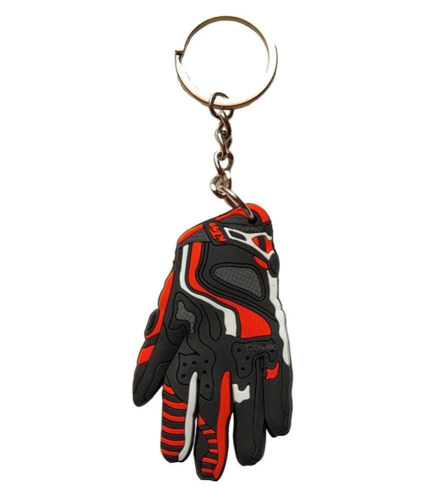 AVI Techpro Doublesided Rubber KTM Gloves Design Keychain ...