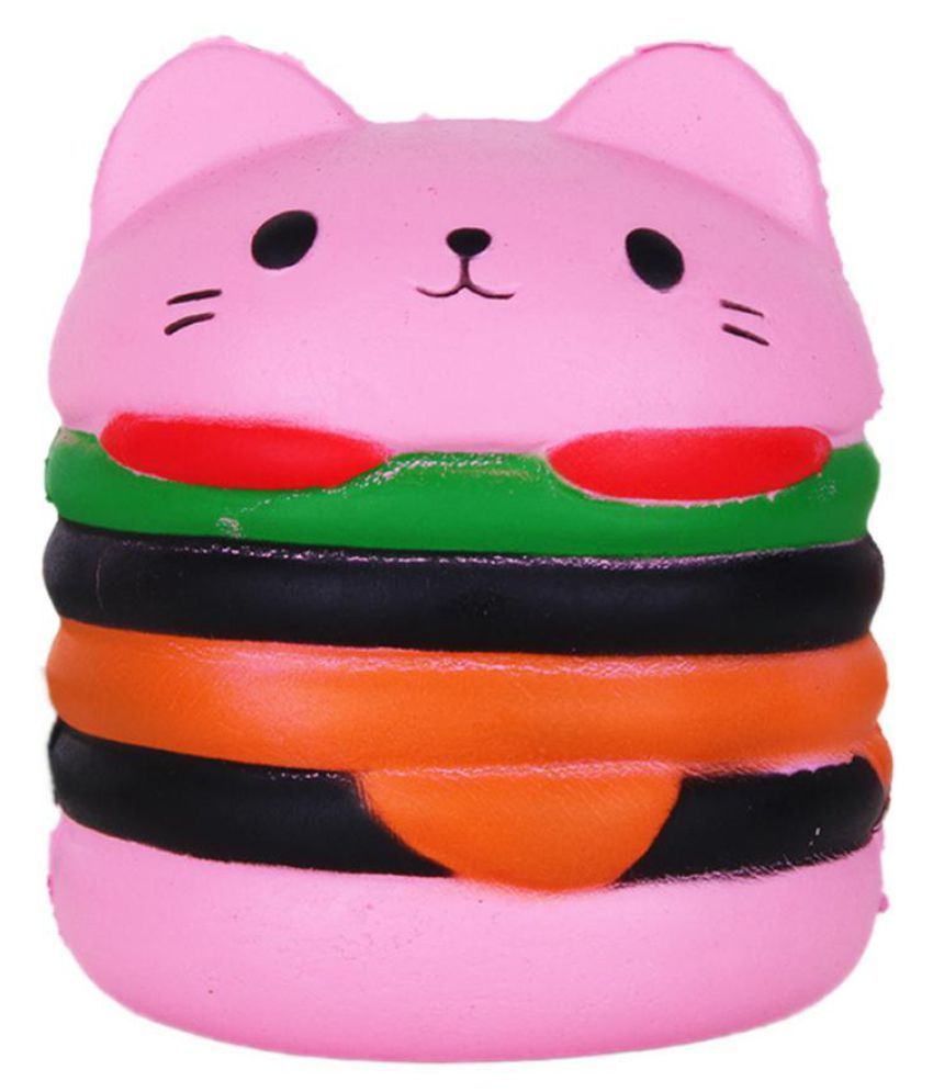 cheeseburger cat squishy