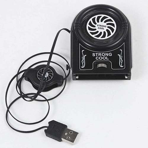 Mini Vacuum Led Usb Cooler Air Extracting Cooling Pad Fan For Notebook