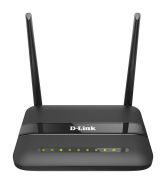 D-Link DSL-2750U Wireless N 300Mbps ADSL2+ Wifi Router Modem (Black)