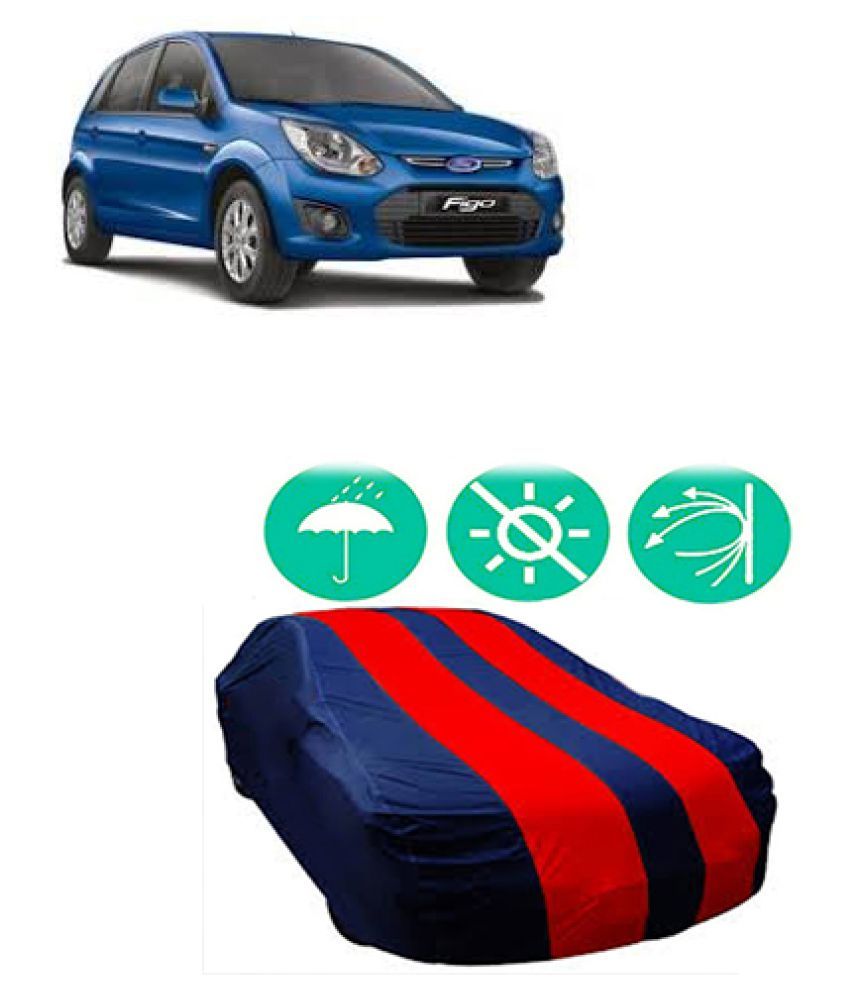 QualityBeast Car Body Cover for Ford Figo [20122015] Red Blue Buy