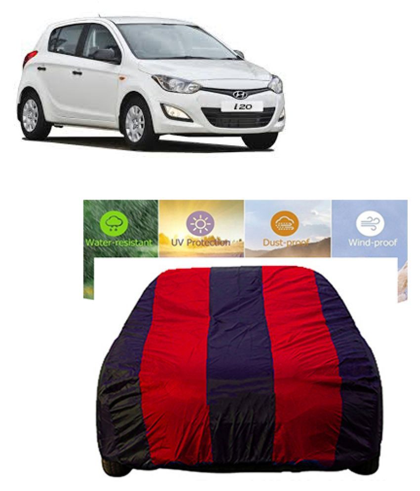 QualityBeast Car Body Cover for Hyundai i20 [20122014] Red Blue Buy