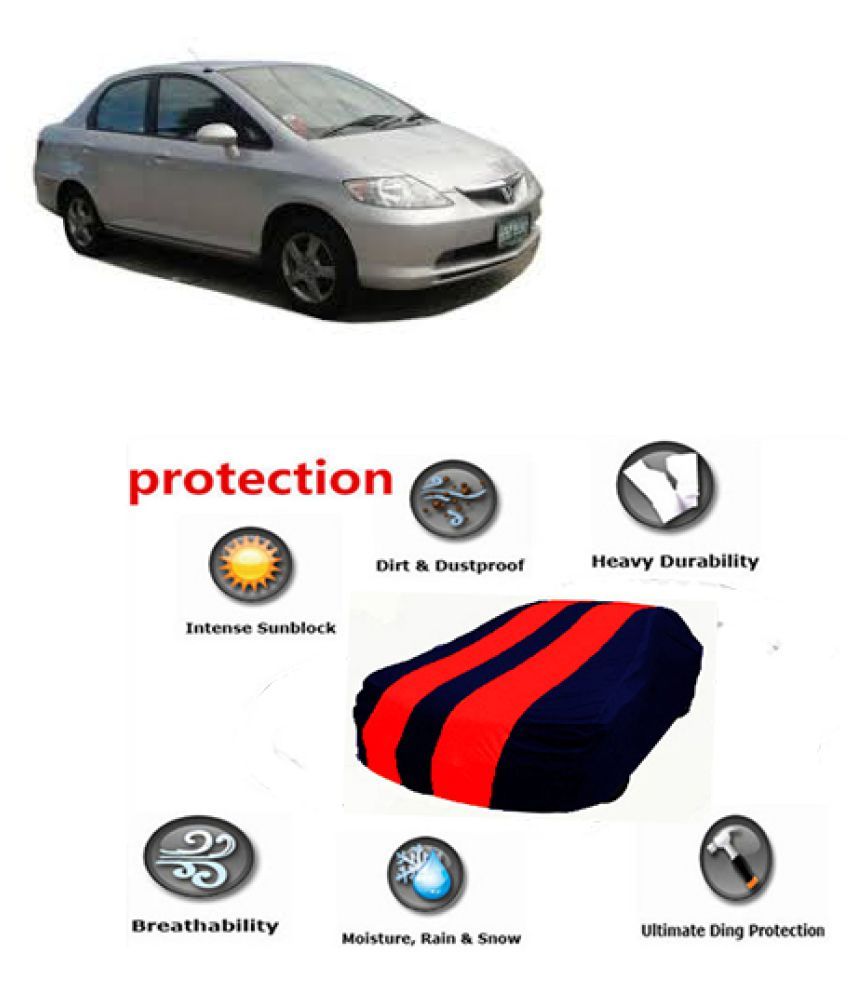 QualityBeast Car Body Cover for Honda City [20032005] Red Blue Buy