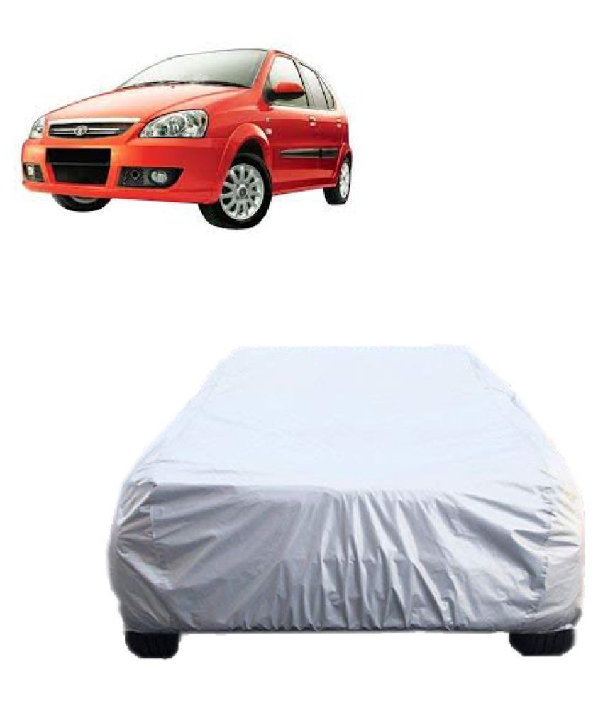 QualityBeast Car Body Cover for Tata Indica V2 Turbo Sliver Buy QualityBeast Car Body Cover for