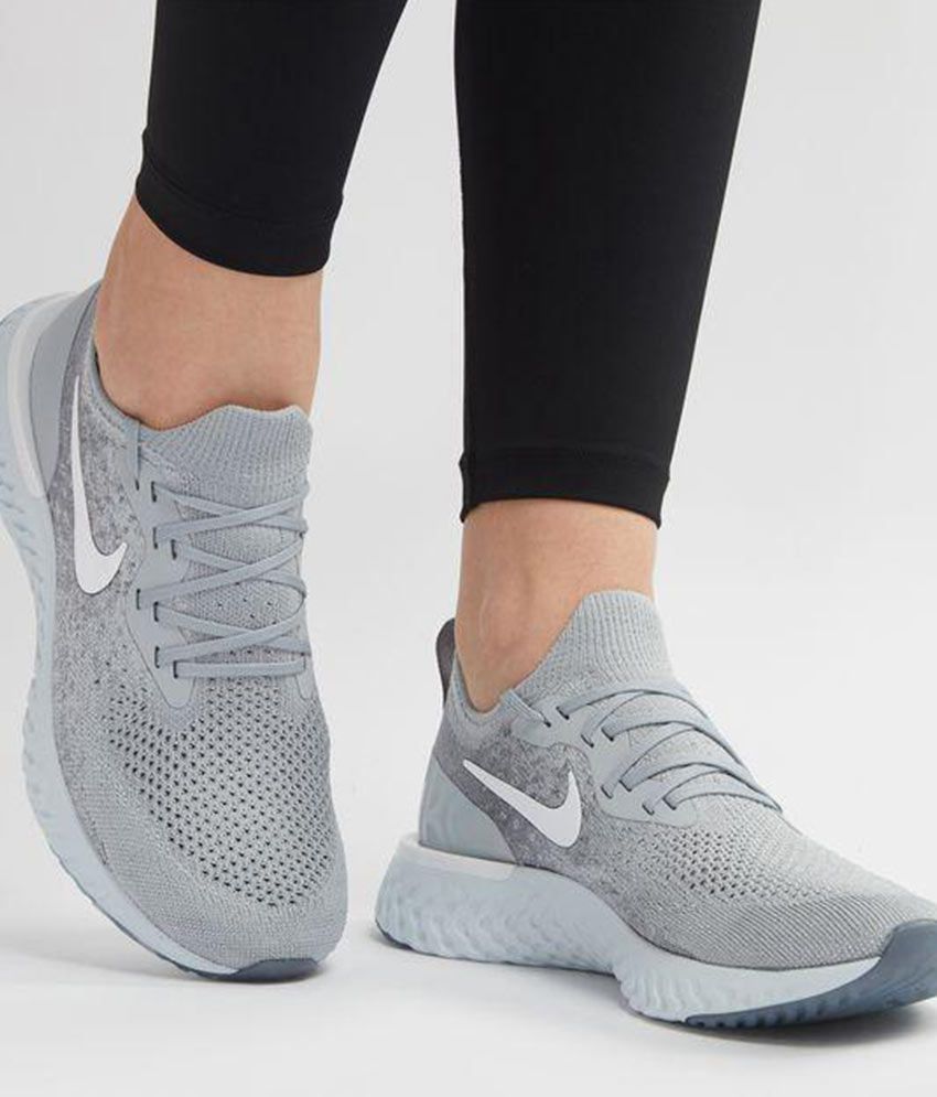 Nike Gray Running Shoes Price in India 