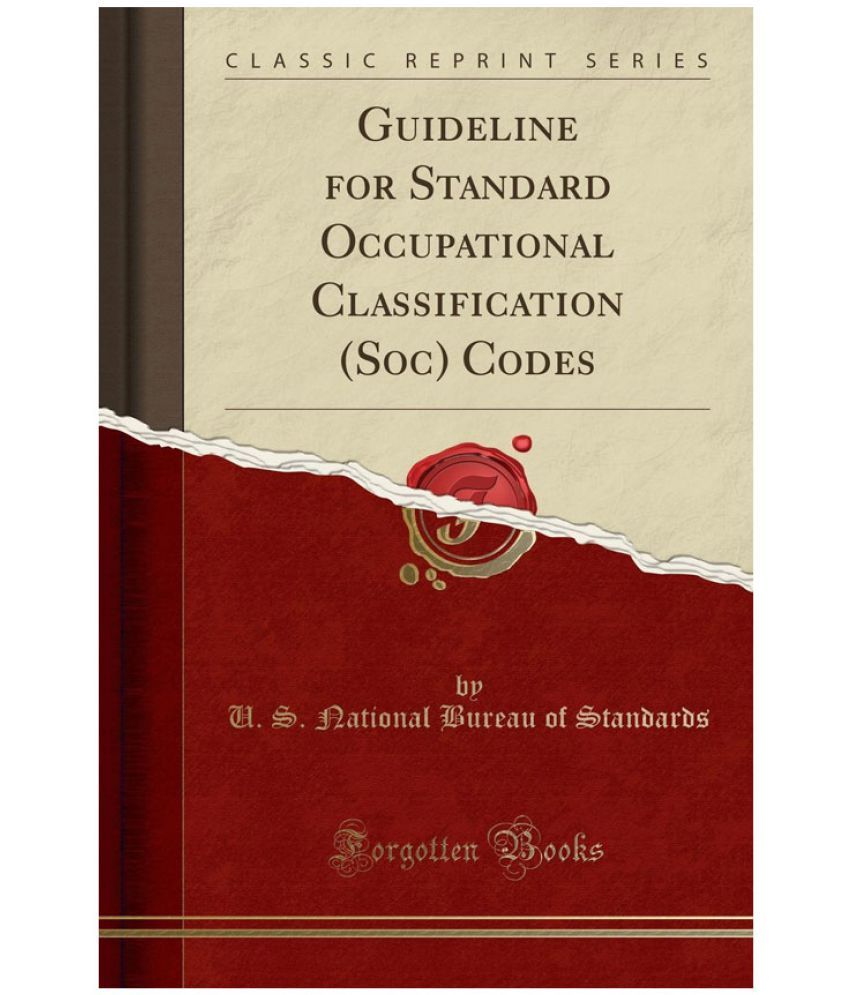 Guideline For Standard Occupational Classification Soc Codes Classic   Guideline For Standard Occupational Classification SDL889057995 1 6b9ee 