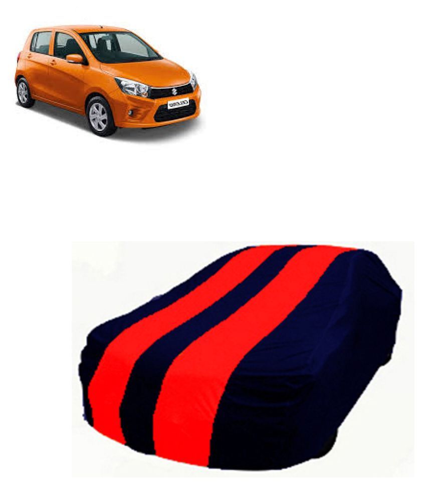 QualityBeast Car Body Cover for Maruti Suzuki Celerio Maroon Blue Buy