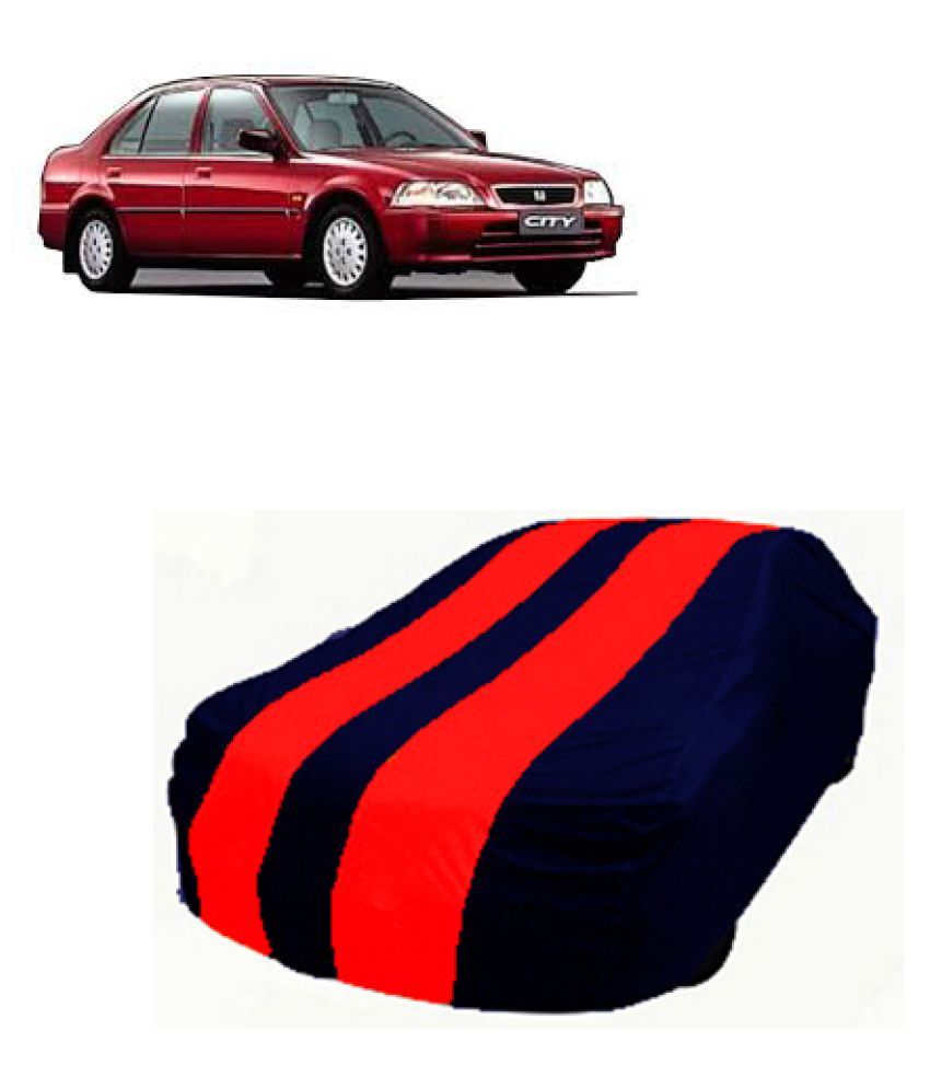 QualityBeast Car Body Cover for Honda City [19982000] Maroon Blue Buy