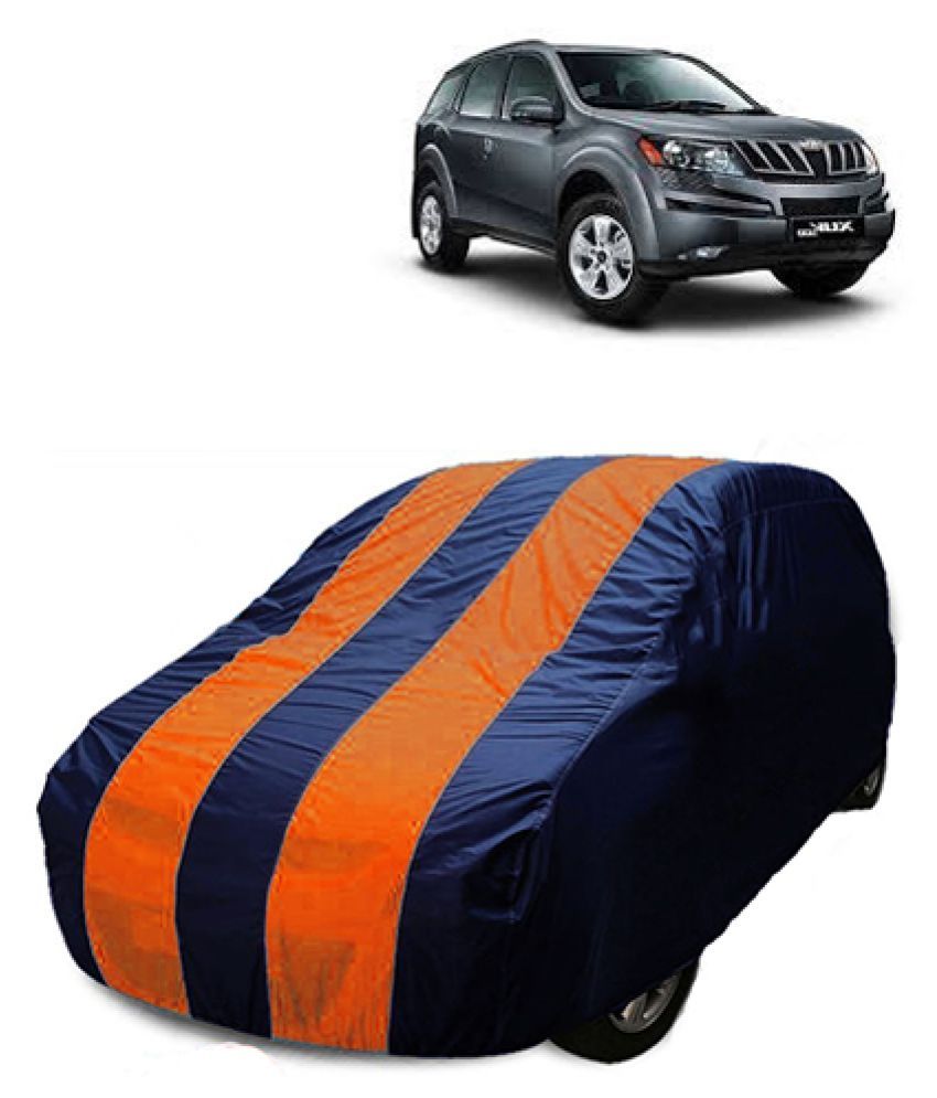 QualityBeast Car Body Cover for Tata Indica eV2 (Orange Blue) Buy QualityBeast Car Body Cover
