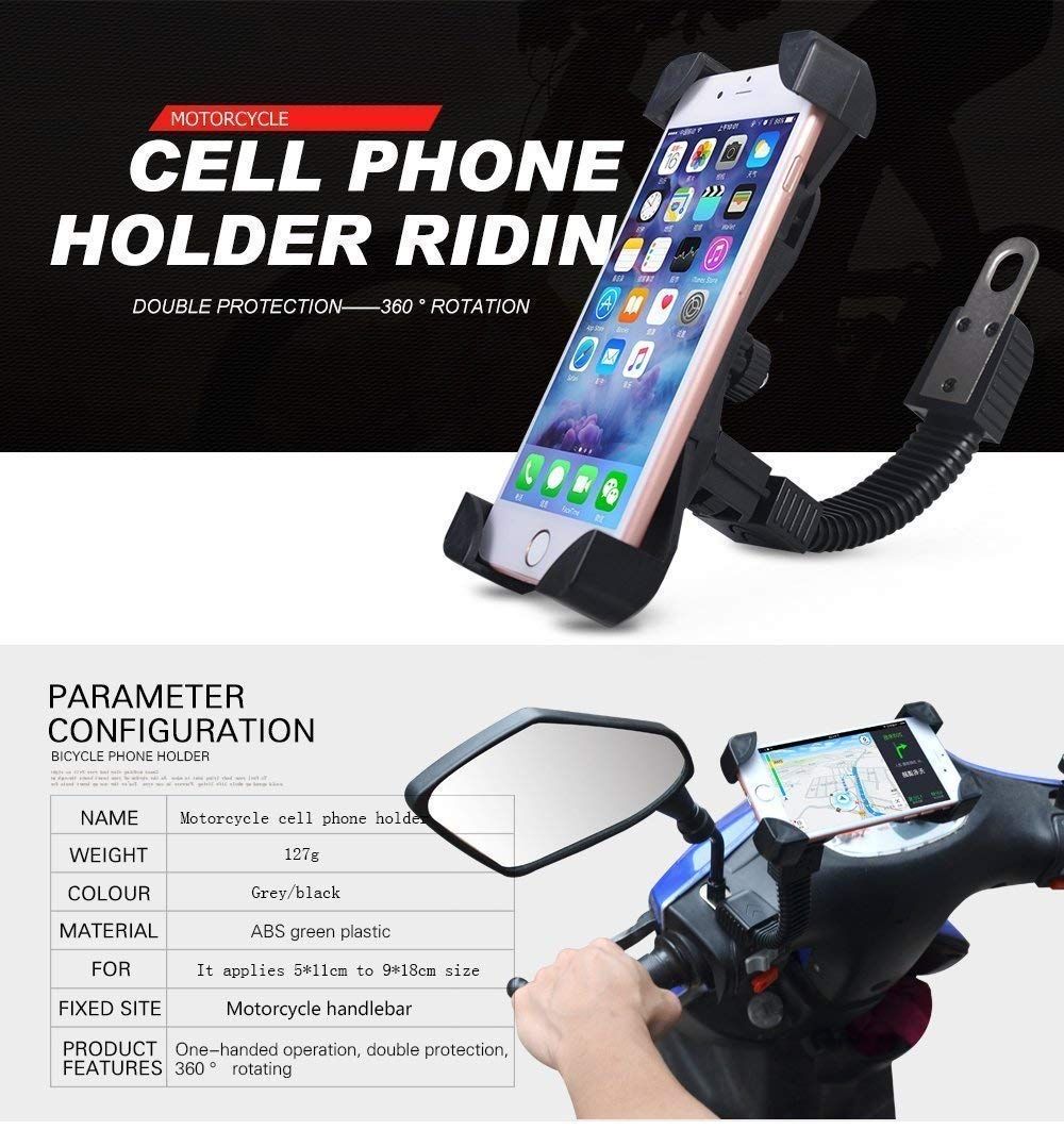 mobile stand for two wheeler