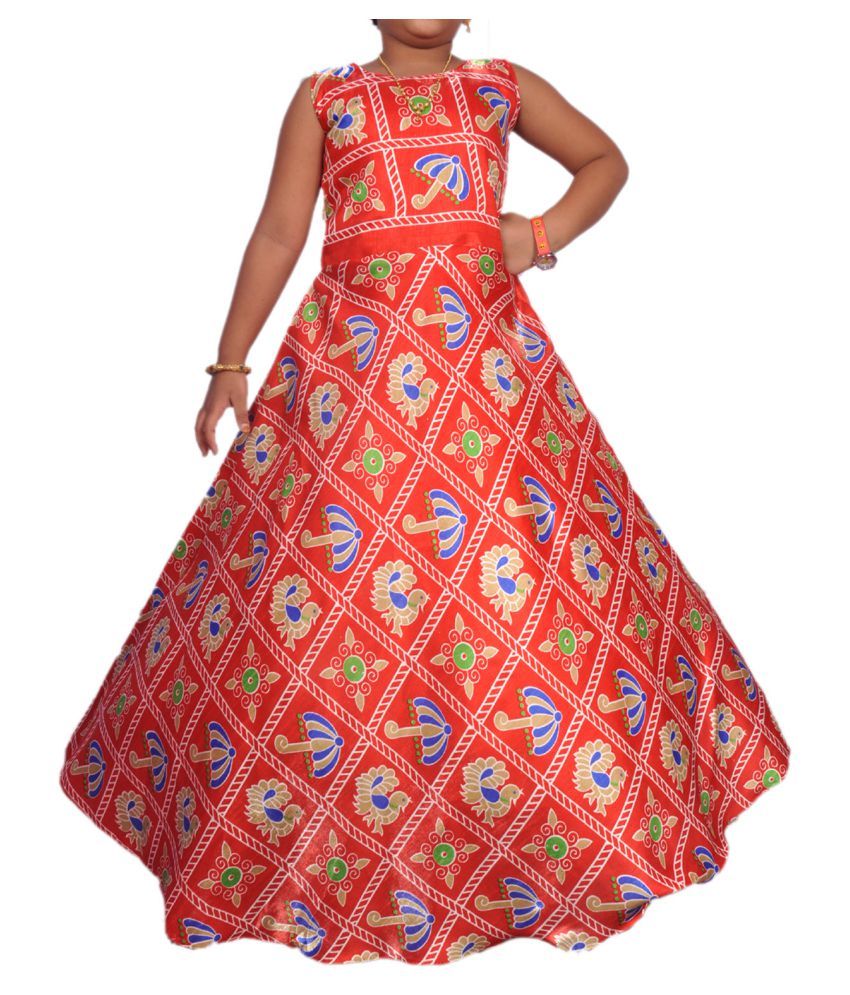 2 years baby long frock