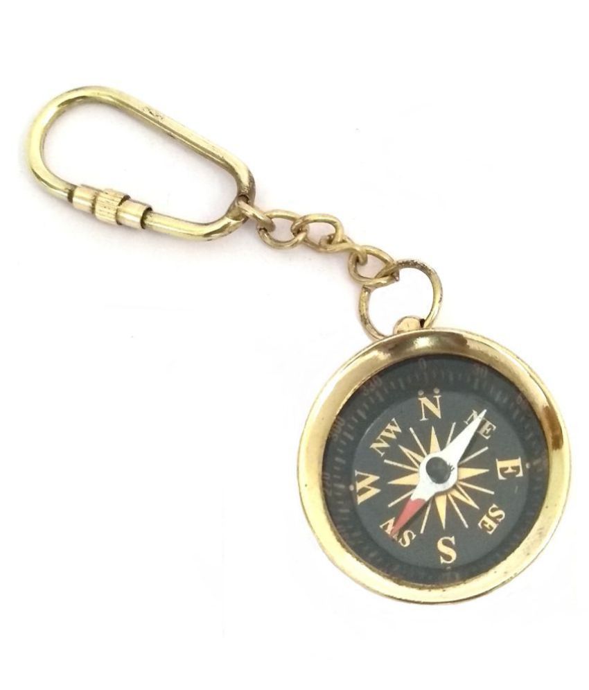 Brass Direction Compass Keychain Buy Online at Best Price in
