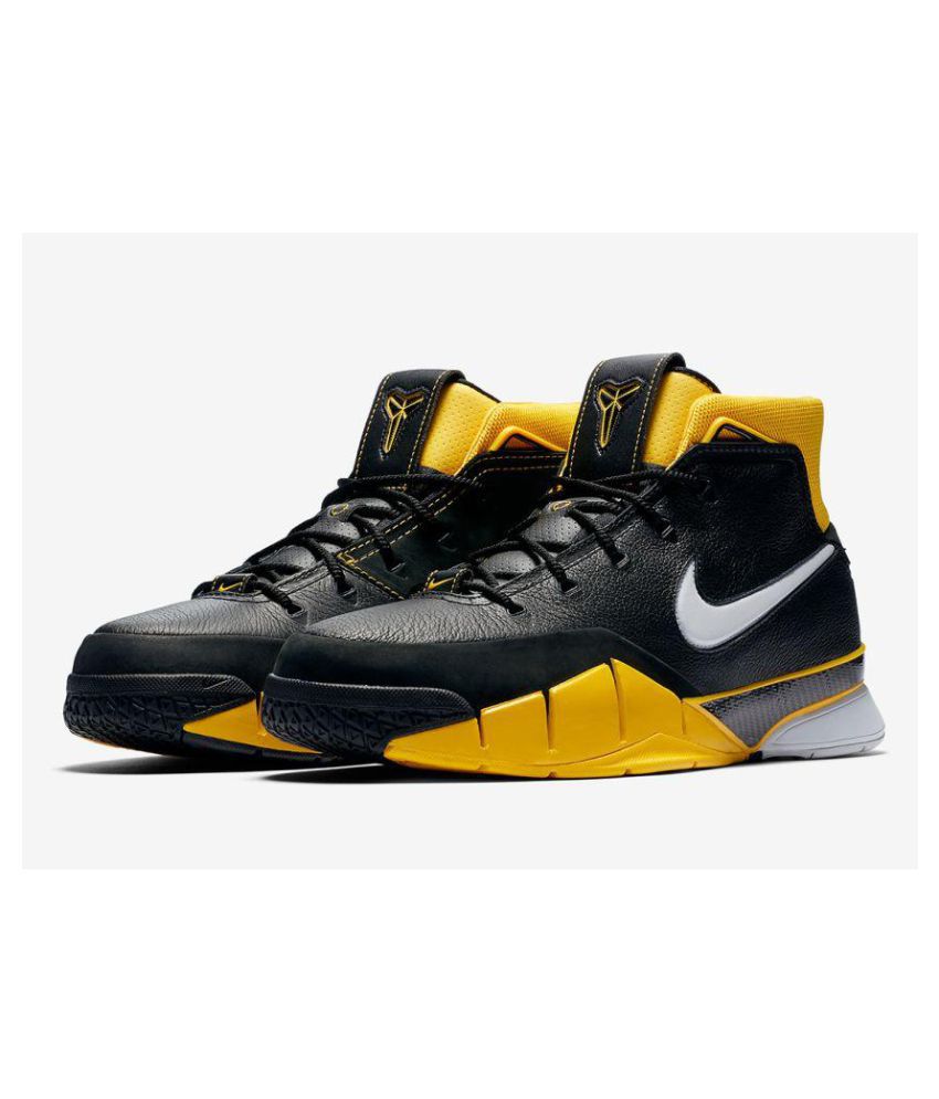 Nike Air Uptempo Kobe Black Yellow 