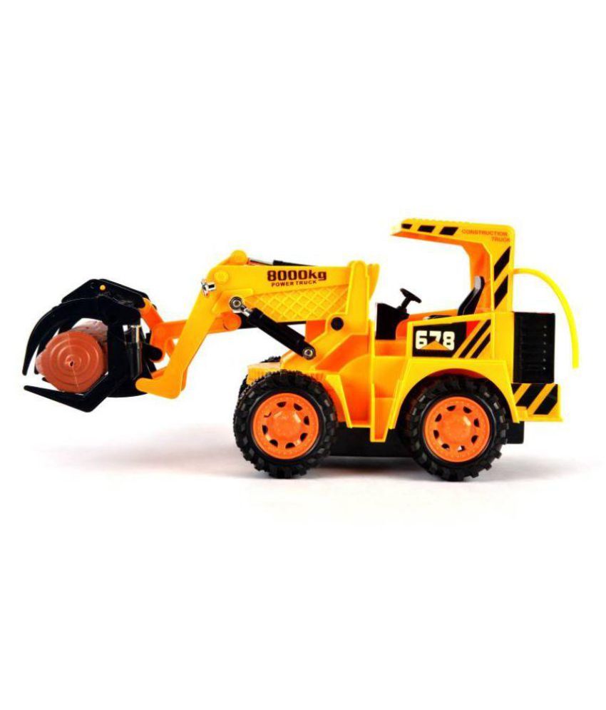 Remote Control Cheetah JCB Construction Truck, Yellow - Buy Remote ...