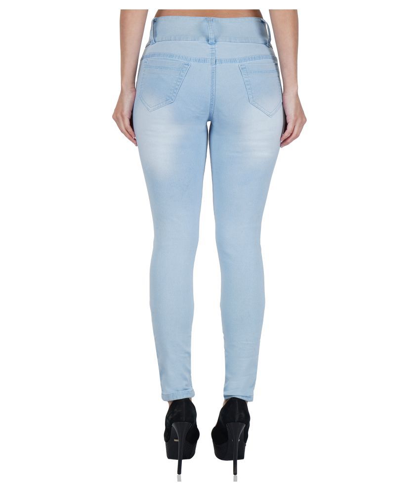 Luxsis Denim Lycra Jeans - Blue - Buy Luxsis Denim Lycra Jeans - Blue ...