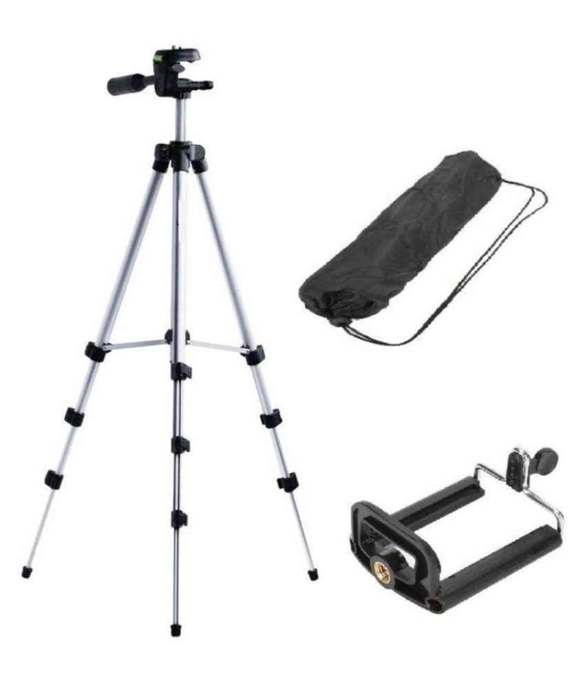 GADGET ZONE Mobile Phone Tripod Stand With Mobile Clip Holder 3 Tripod
