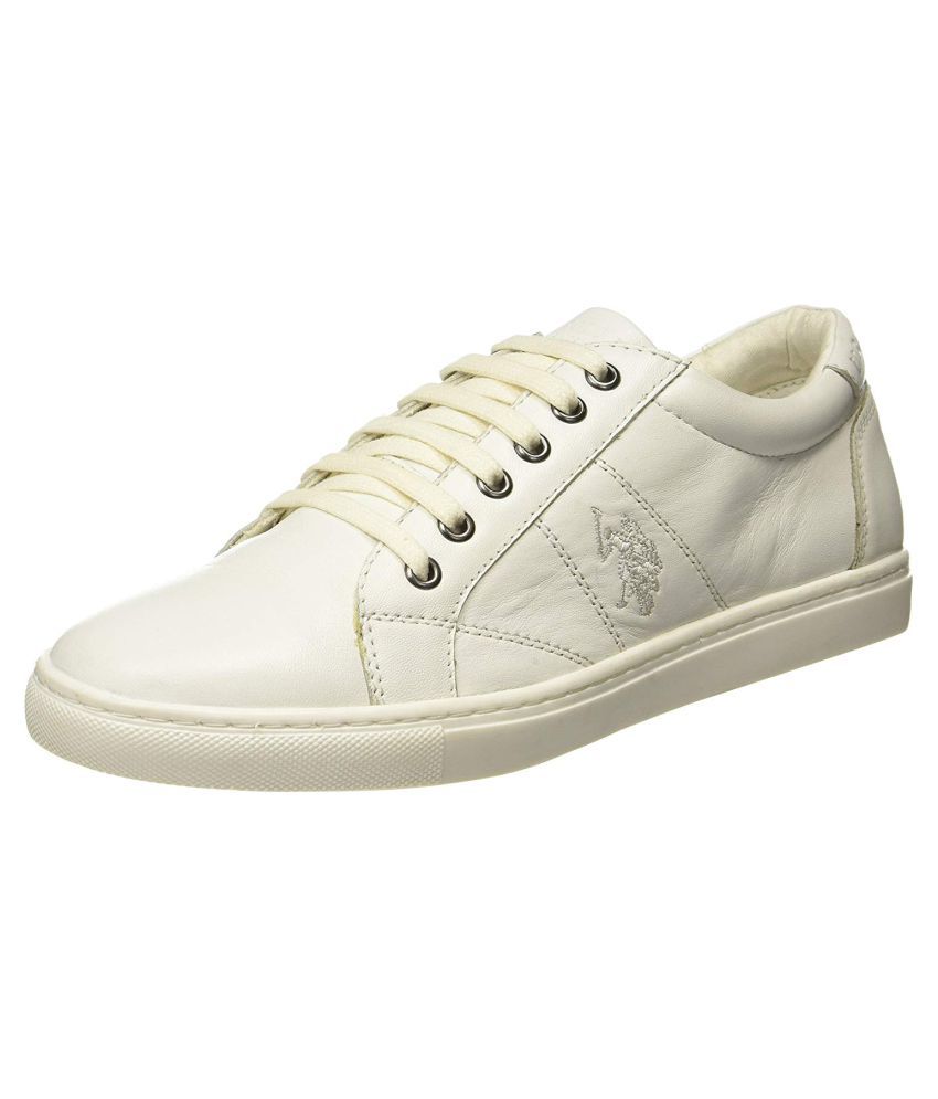 Polo Assn. Sneakers White Casual Shoes 