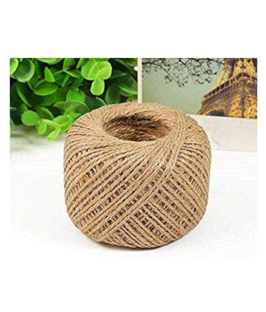 DIY Crafts Scrapbooking Craft Making Roll Natural Jute  